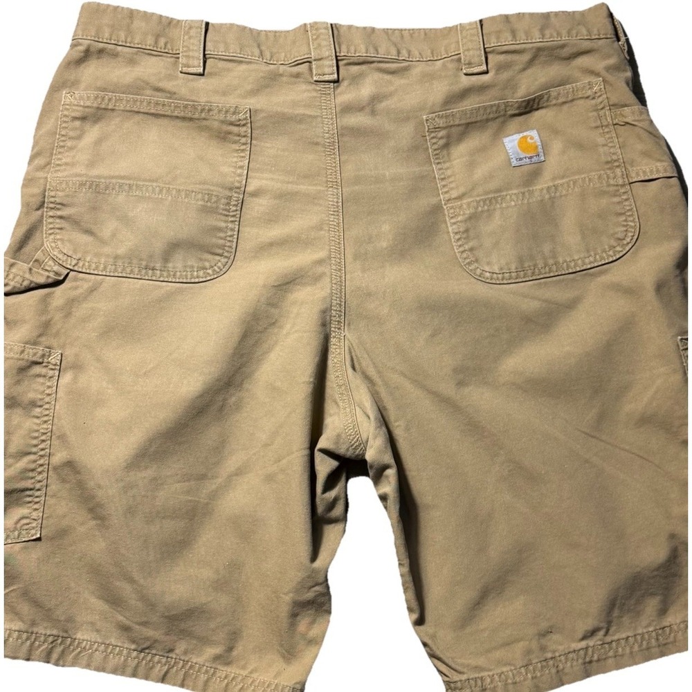 Carhartt B147 DKH Work‎ Cargo Shorts Khaki Tan Utility Carpenter Size 40